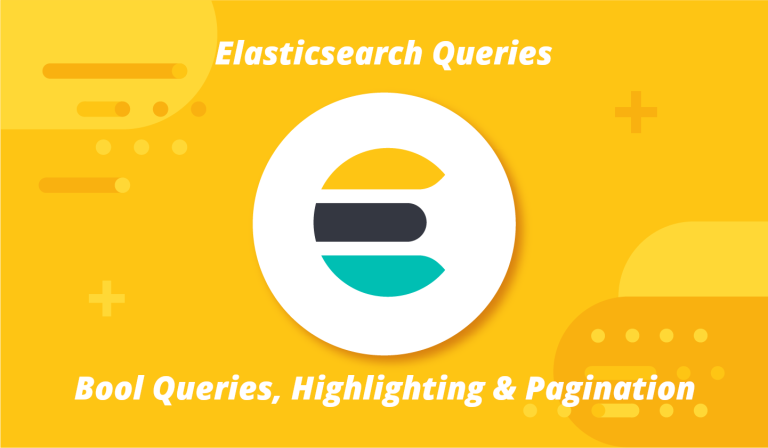 elasticsearch logo for tutorial bool queries, highlighting and pagination